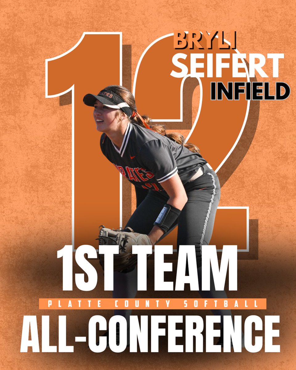 Congrats to PCHS Girls Softball! #pcr3proud

1st Team ALL - CONFERENCE:
- Bryli Seifert
- Lillian Talbot

Graphics created by Reagan Ball &amp; Lillian Talbot, PCHS Sports Marketing Students.