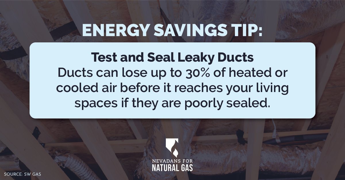 Energy Saving Tip:

Make sure to have your ducts professionally inspected for leaks to improve efficiency and reduce energy waste during the colder months.