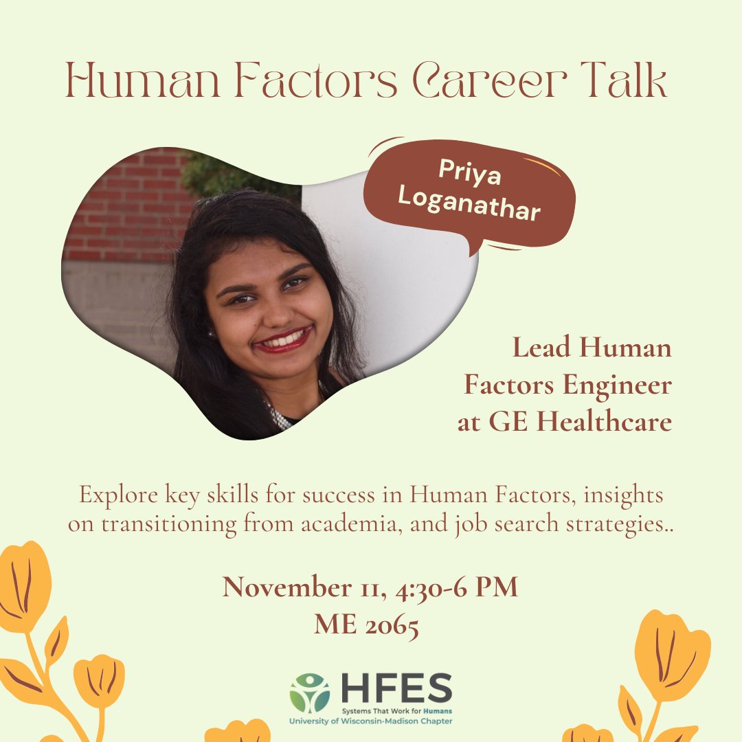 HFES UW-Madison tweet media