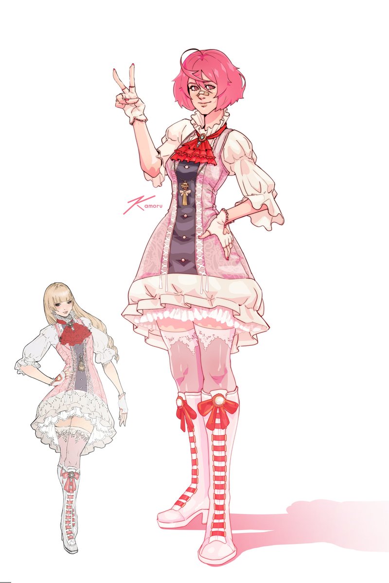 My OC in Lili costume from Tekken