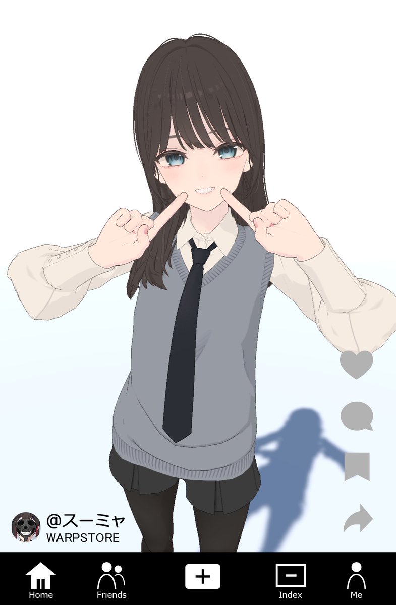 新作アバター名は"スーミャ“に決定致しました。
来年の春リリースに向けて鋭意制作中ですのでご期待ください。
#Sumiya3D