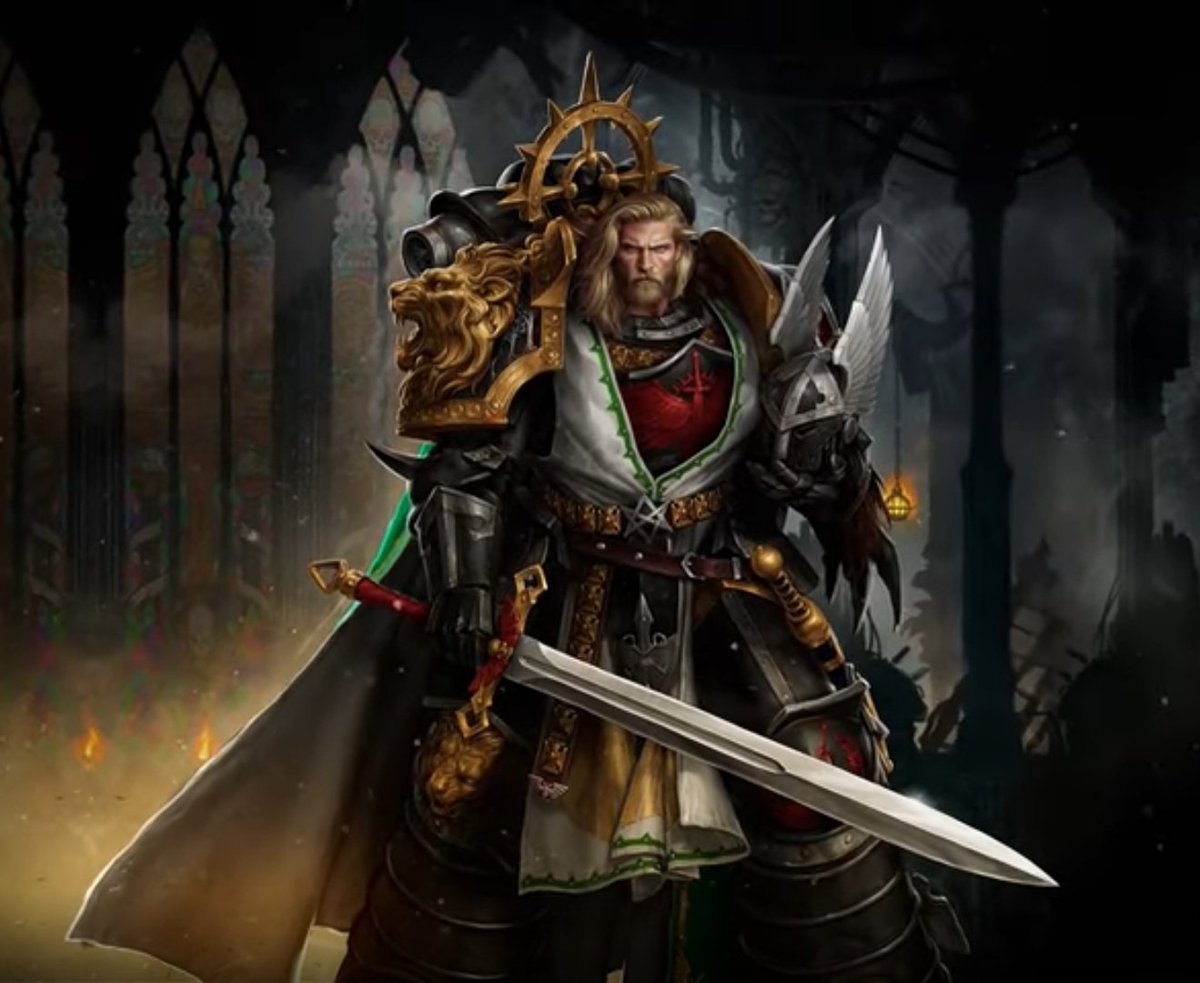 El arte nuevo de Lion El Jonson para  Horus Heresy Legions viene fortísimo.