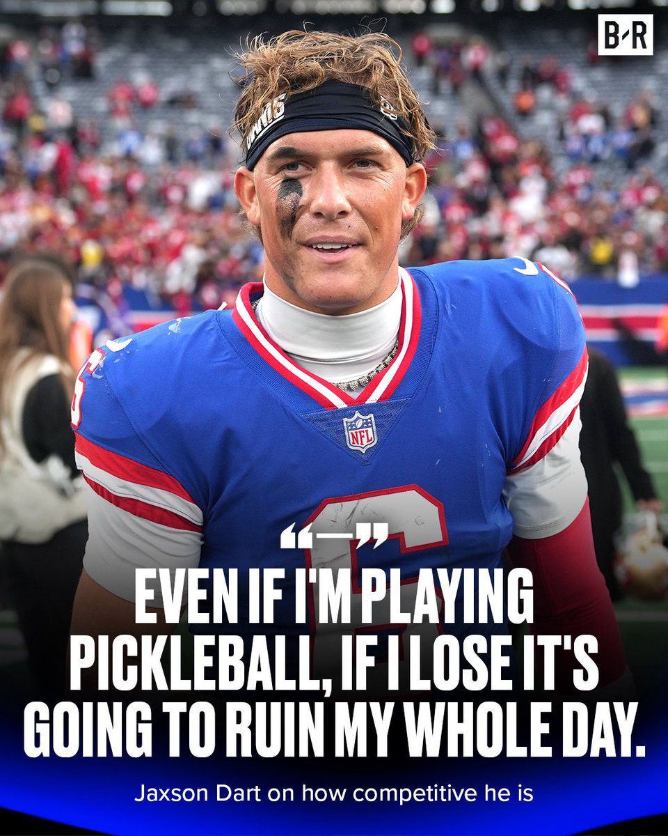 BleacherReport's tweet photo. Jaxson Dart says he HATES losing, even it's in pickleball 😭🔥 https://t.co/1s4QQUhrl6