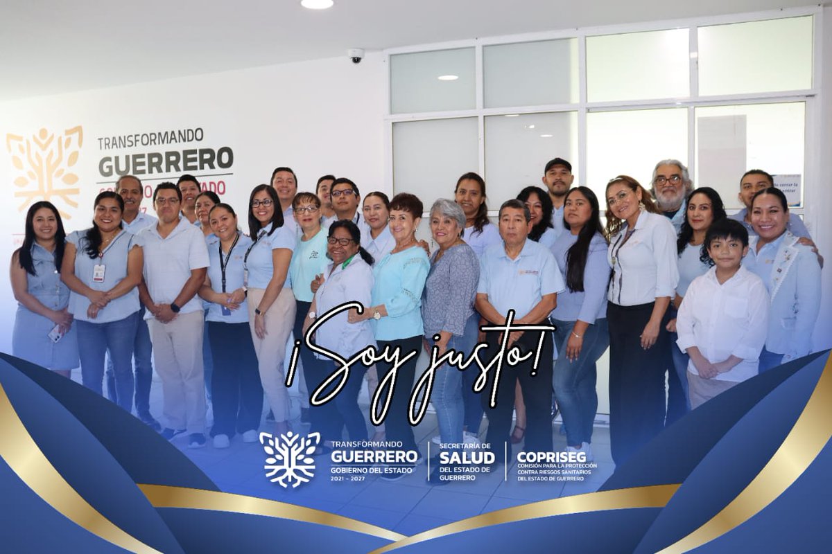 La COPRISEG se suma a la campaña "Acciones que Transforman 2025", el personal portó una prenda color azul, compartiendo la frase: ¡Soy Justo! 

En el servicio público, es actuar con honestidad y tratar a todos por igual.