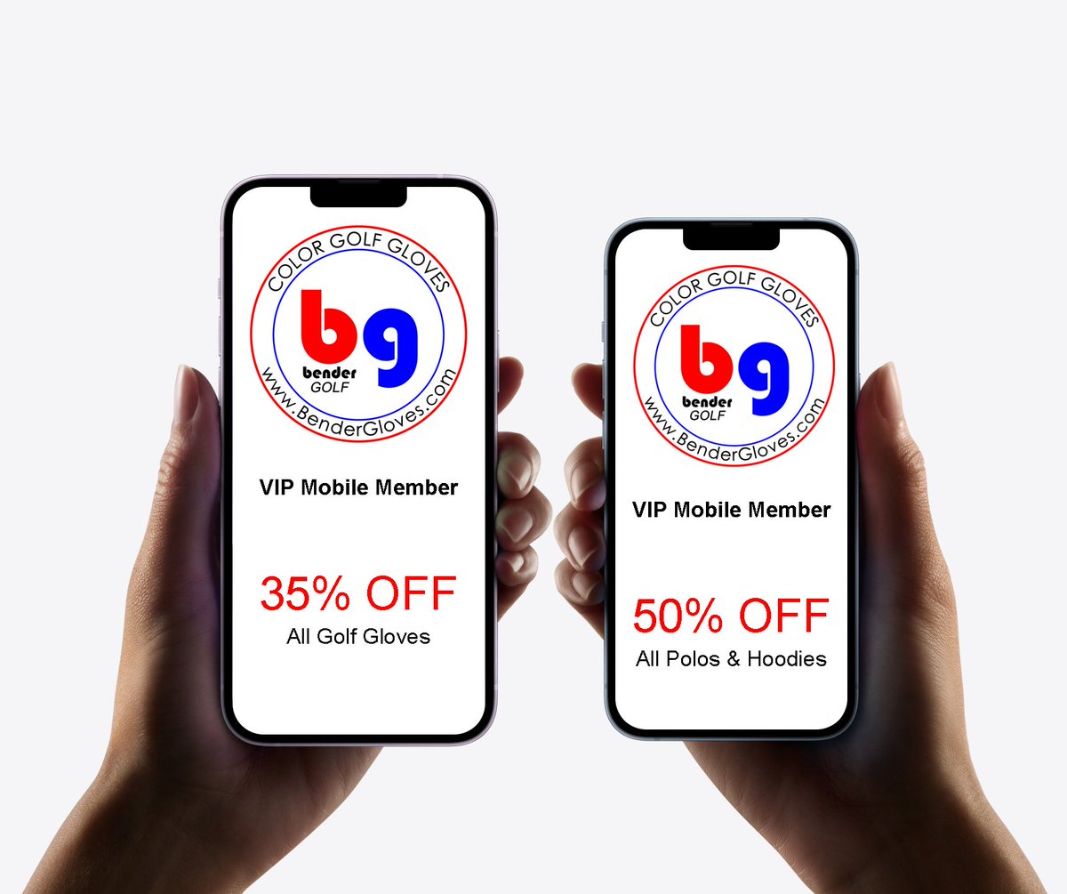 Want better deals and more savings on your favorite golf gear?  

Snag your FREE Mobile VIP Membership and get access to all the awesomeness!

📱 ow.ly/INFL50XkAVn

#BenderGloves