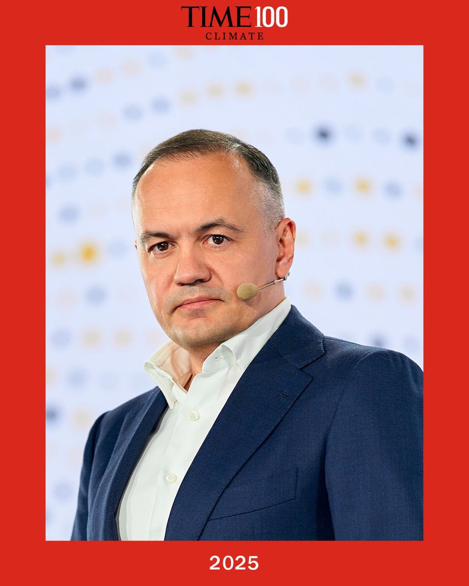 👏 We see <a href="/TimchenkoMaxim/">Maxim Timchenko</a>’s (<a href="/dtek_en/">DTEK Group</a>) inclusion on the <a href="/TIME/">TIME</a> 100 Climate list as vital recognition of a strategy in action.

This validates our shareholder Rinat Akhmetov’s vision: investing in a resilient, decentralised grid even under fire. This is the energy front line -