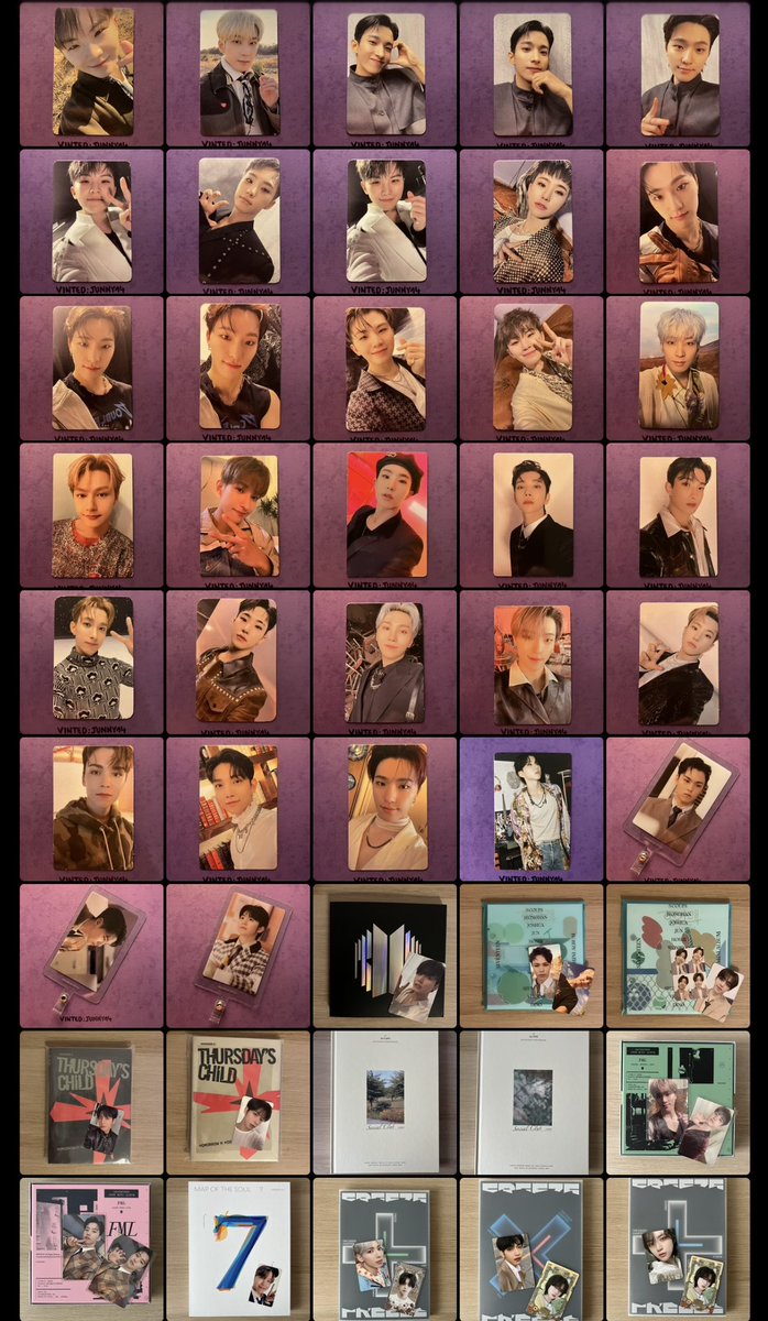 soobjieun's tweet photo. Je vends toute ma collection de Kpop sur Vinted
✨Albums en très bon état 
✨Photocards à partir de 3€
✨Bonus de précommande 
✨Photobook Social Club 

Seventeen, BTS, TXT, IU 

(Possibilité de passer hors Vinted avec la poste et paypal pour les PC)

https://t.co/1DOHCN3DYo https://t.co/9Hl4qGttob