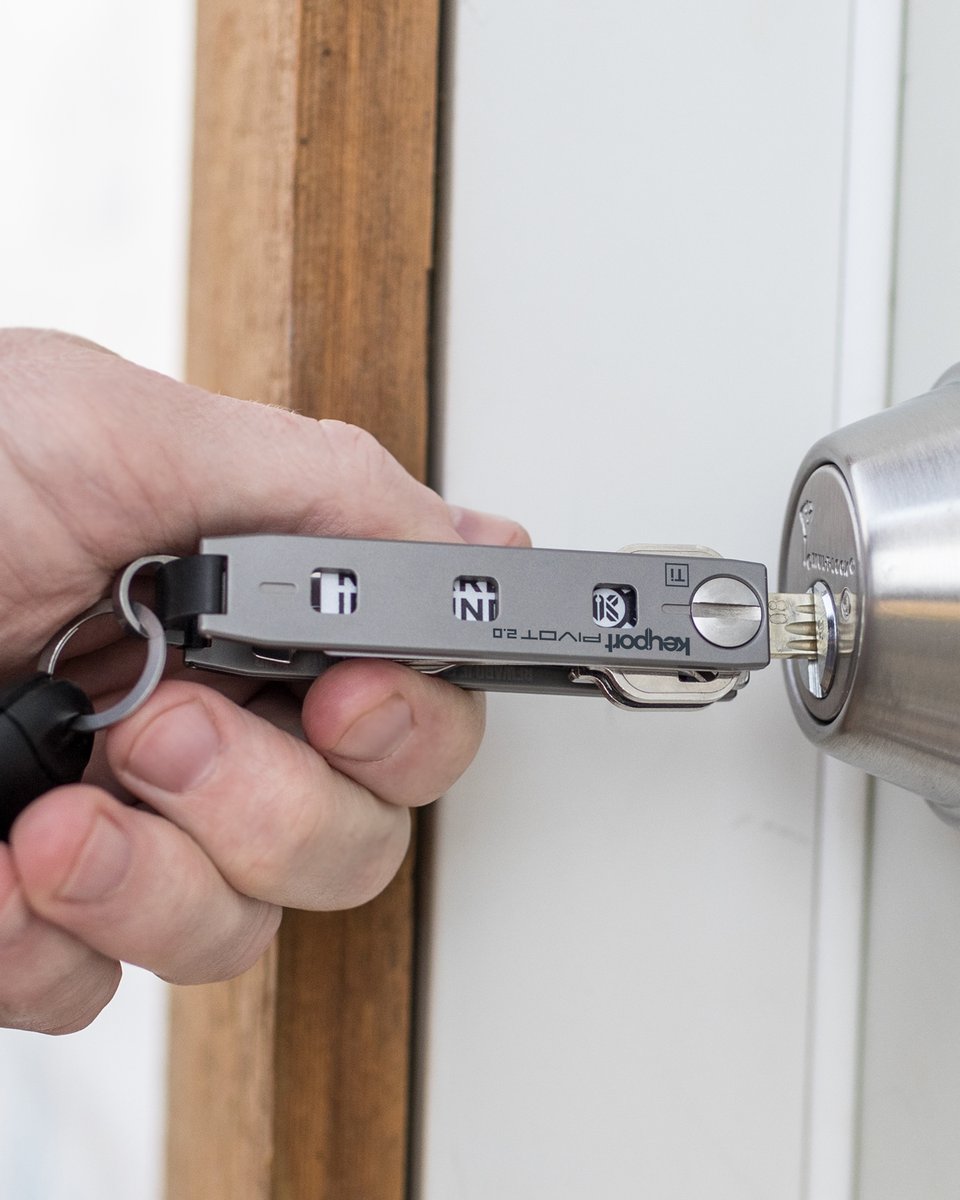 QOTD "Super Duper - I’ve been looking for something like this for years and I finally found that I think that these tools are just terrific and it’s a wonderful way to carry your keys no jingle jangling. They’re easy to get to when you need to get in the door and only have one