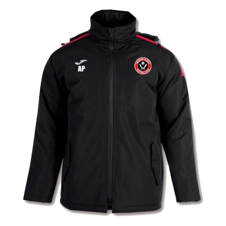Mock-up <a href="/JomaSportUK/">Joma Sport UK</a> Winter Coat design for <a href="/fc_blades/">Cheshire Blades FC</a> ⚔️ Coaches ⚽️
