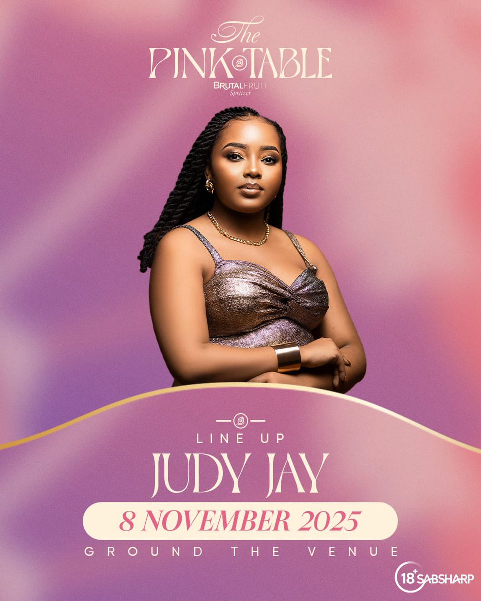 A special one !💕 Join us for The Pink Table with <a href="/brutalfruitsa/">Brutal Fruit</a> Spritzer  This Saturday At Ground The Venue JHB.