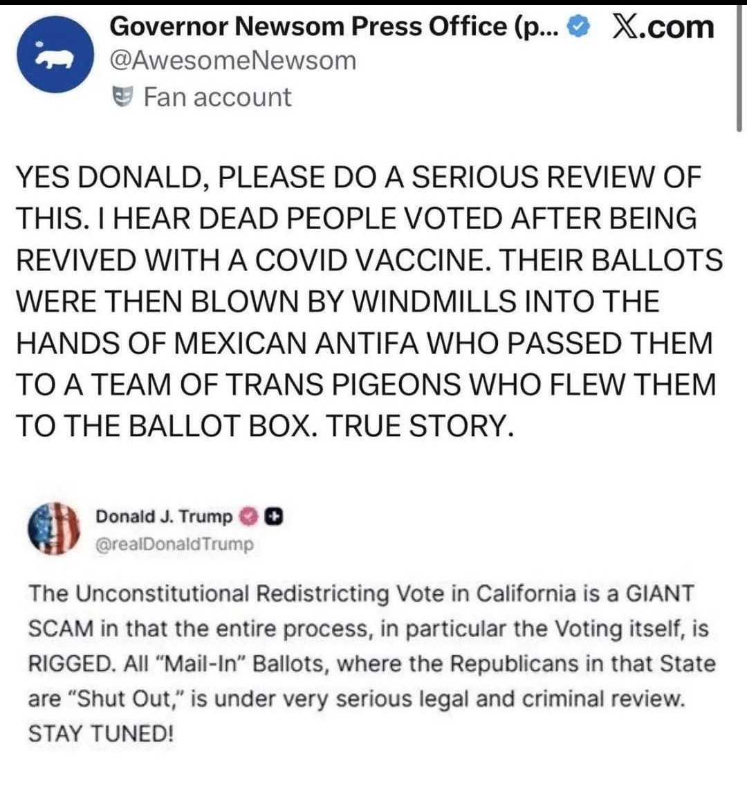 MAGA conspiracies 🤣