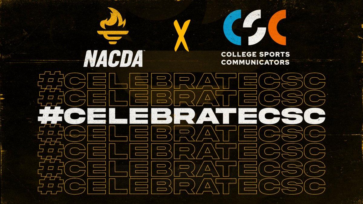 NACDA's tweet image. Happy CSC Membership Appreciation Week to our partners at @CollegeSportsComm!

We’re grateful for the storytellers, creatives, and communicators who elevate the student-athlete experience every day. Your work strengthens our entire industry.

We look forward to celebrating,…