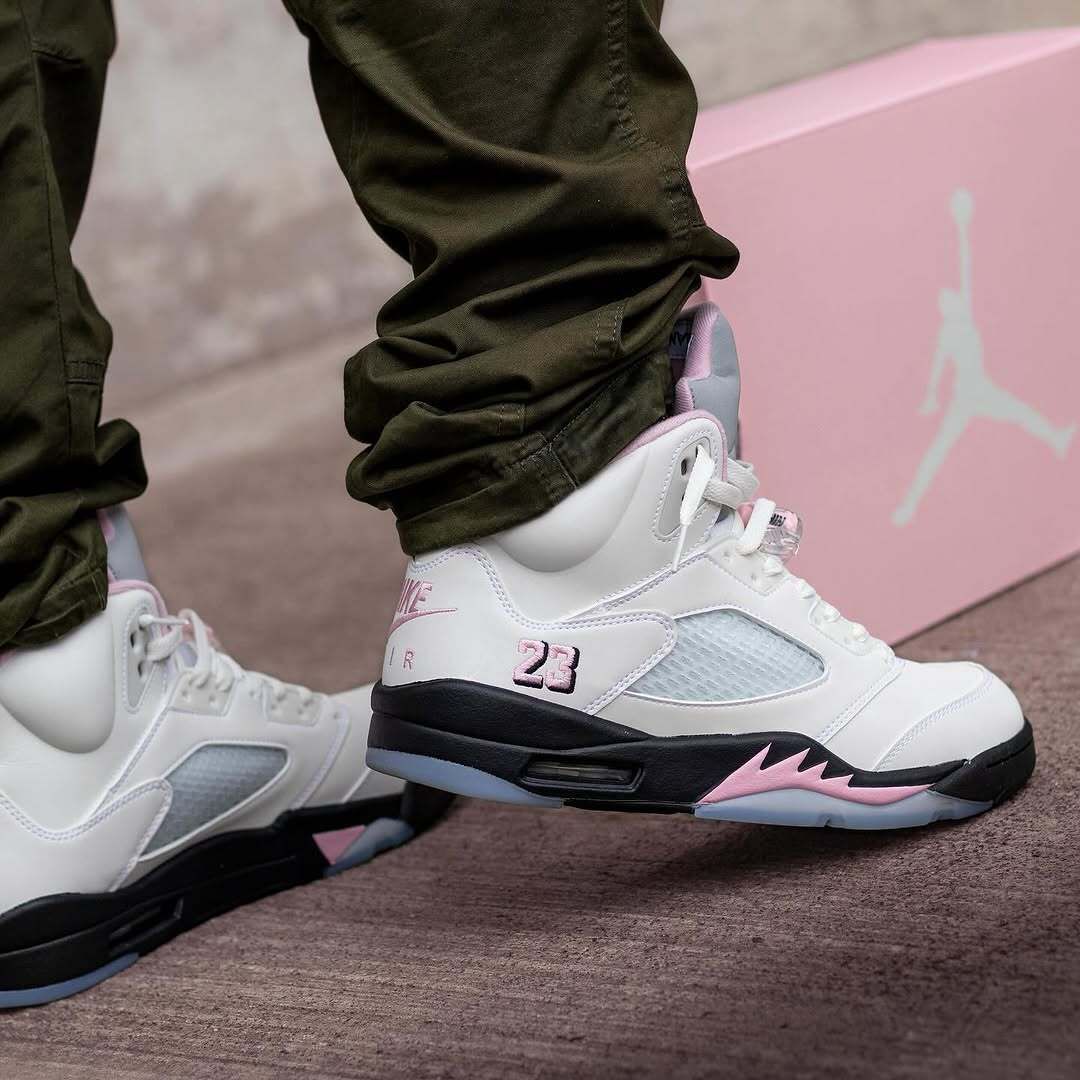 retro 5 shy pink