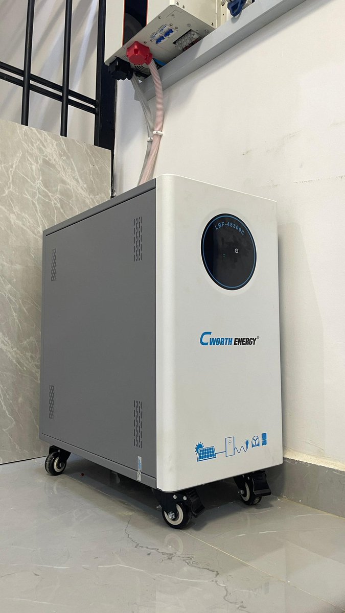 EasyPowerHub's tweet image. 7.5KVA 15KWH COMPLETE SOLAR SYSTEM INSTALLATION (WITH SOLAR PANELS) @BRAINS AND HARMMERS CITY ESTATE, ABUJA 
08085053131
@EasyPowerHub