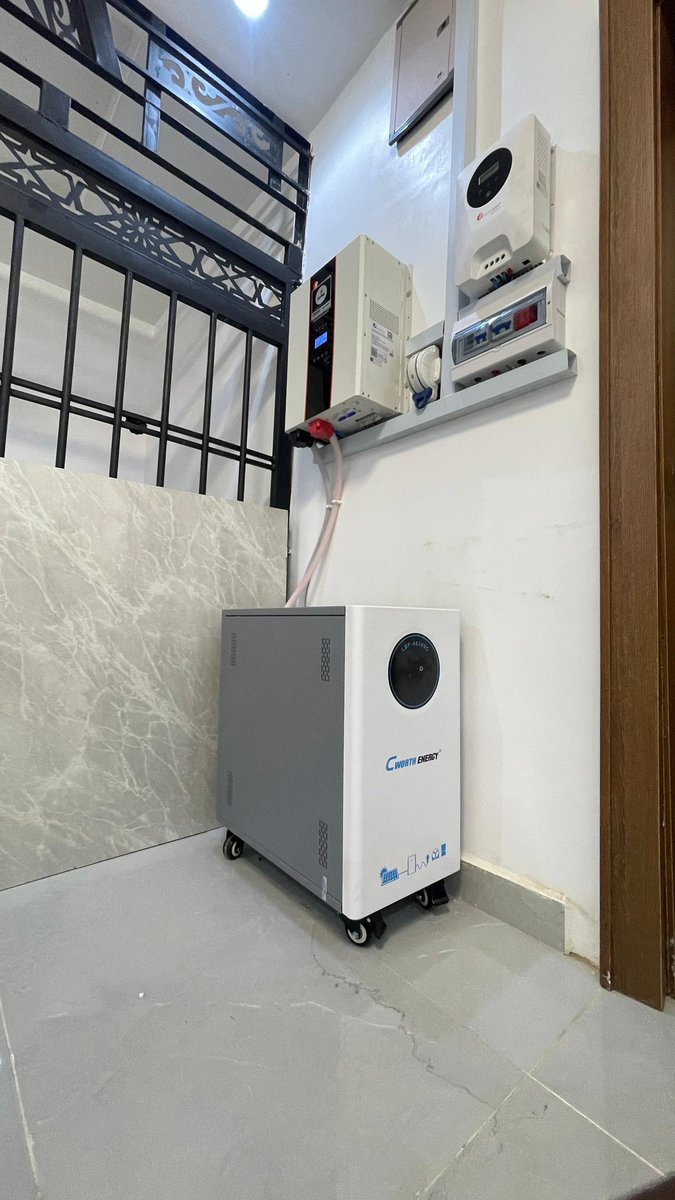 EasyPowerHub's tweet image. 7.5KVA 15KWH COMPLETE SOLAR SYSTEM INSTALLATION (WITH SOLAR PANELS) @BRAINS AND HARMMERS CITY ESTATE, ABUJA 
08085053131
@EasyPowerHub