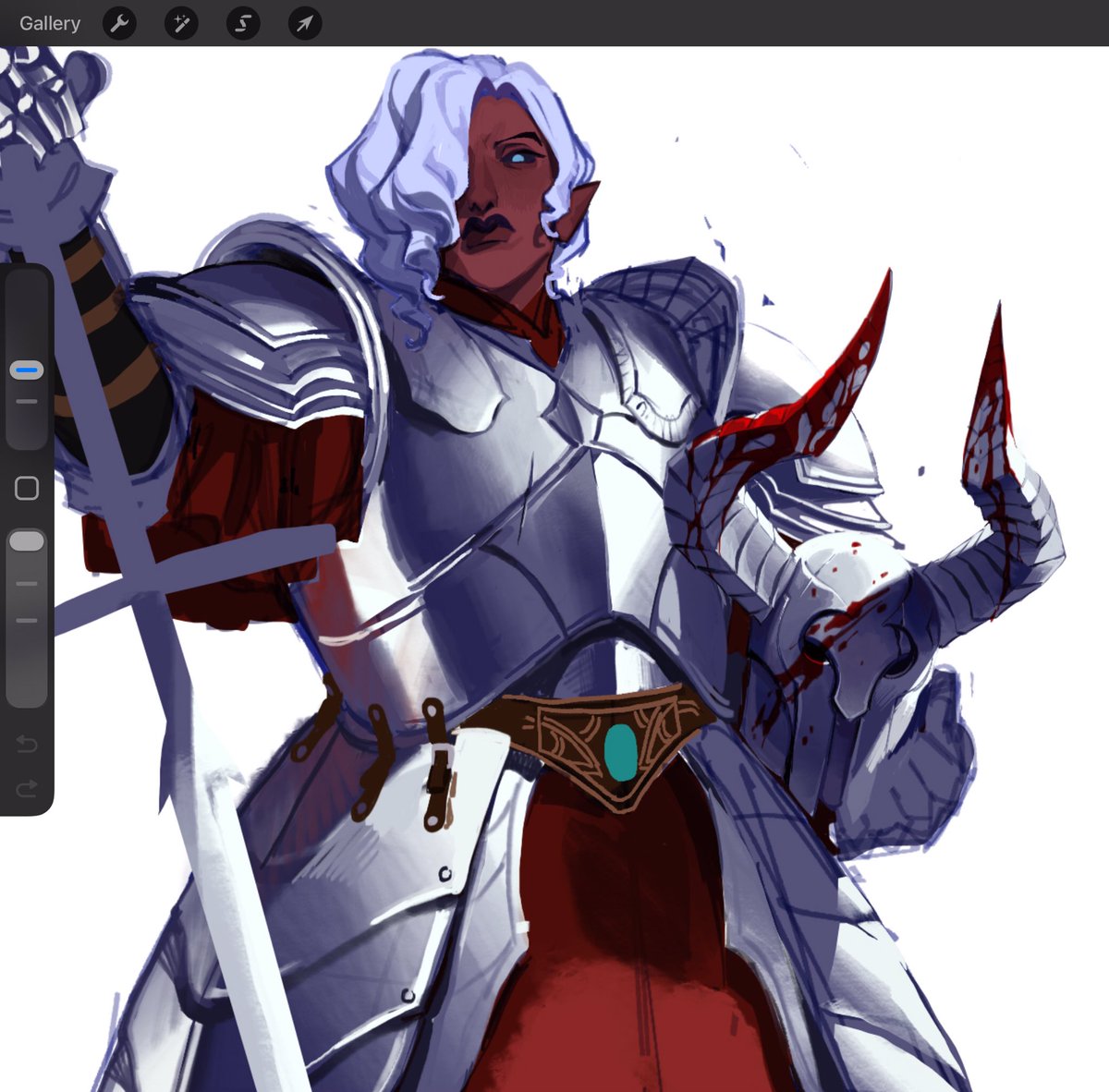 FunnyLunettaART's tweet photo. Hope i get to do more historical armor studies at some point, for no we do fantasy armor https://t.co/QleY5PzK7v