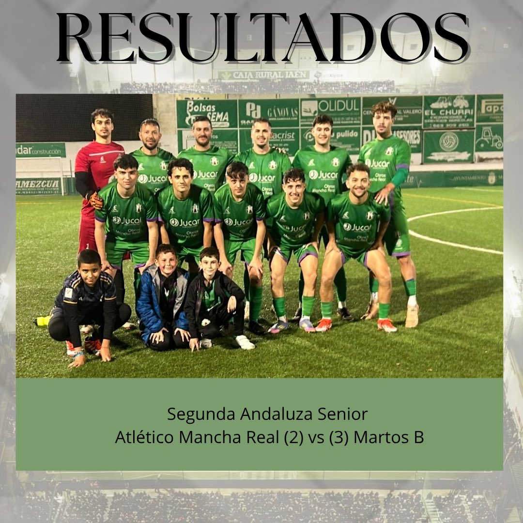 ℂ𝔸ℕ𝕋𝔼ℝ𝔸 𝕍𝔼ℝ𝔻𝔼

Resultados de nuestra cantera este fin de semana📊⚽️

#CanteraVerde 👫

#SomosManchaReal💚💜
 
￼