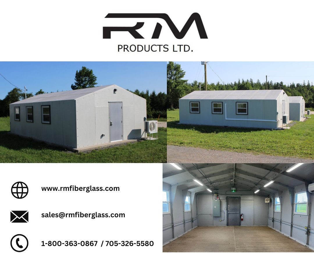 RMProductsLtd's tweet image. Modular Fiberglass Buildings by RM Products Ltd.
rmfiberglass.com
#rmfiberglass #modularconstruction #facilitiesmanagement