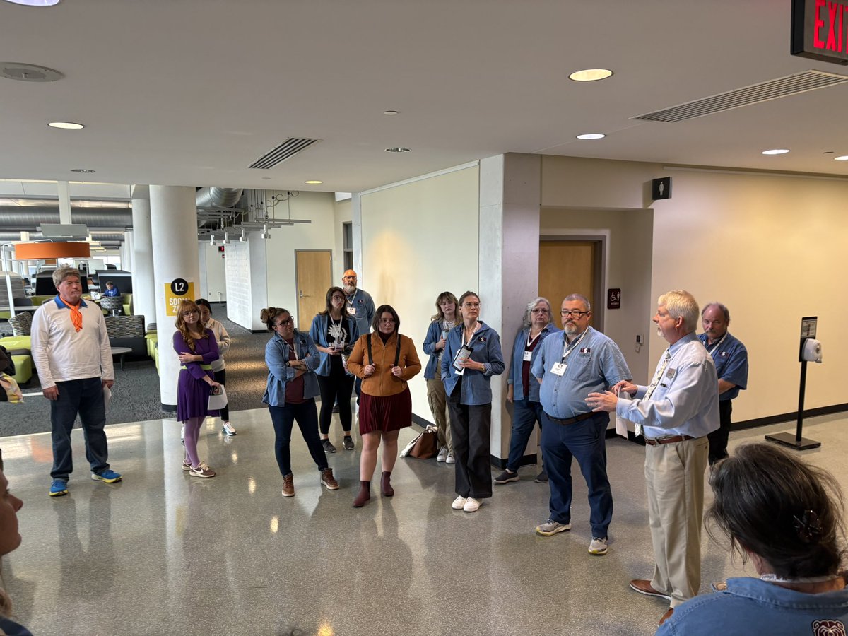 We kicked off our Academic Affairs I Program Day with a deep dive into the heart of campus resources — Meyer Library!
We explored the innovative services, study spaces, and support that help students research, learn, and succeed.