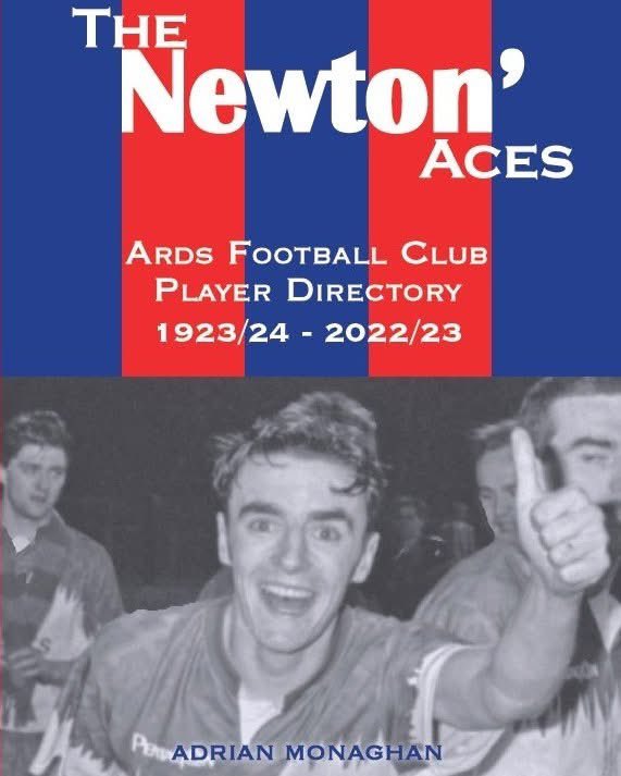 barstoolboy's tweet photo. The Newton’ Aces - Ards FC Book

The book, costing £20, can be bought from the following outlets:
Top Spot, Frances Street, Ards
Maxol, Frances Street, Ards
Fairy Tale, Conway Square, Ards 
Maxol, Harbour Road, Portavogie
Livingstones Newsagents, Bridge Street, Comber https://t.co/LtaU9ufXqO