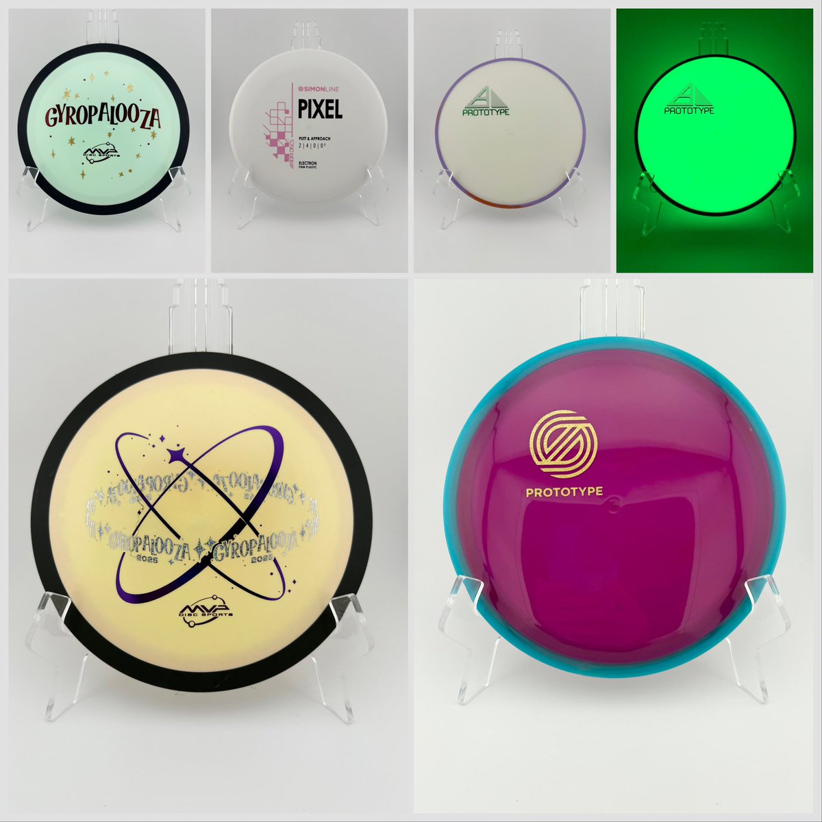 SlipperySaucers's tweet photo. Remember on November 7th at 12:01AM - all these discs will be available on our website. Very limited run 👀 #mvpdiscs https://t.co/G9jAFBDluR