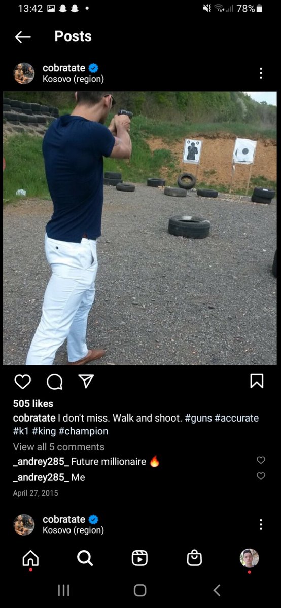 popreneur's tweet photo. The time you wasn’t attacked by the Matrix, G! 💪

@Cobratate 
@TateTheTalisman https://t.co/hdlx7zPI6v