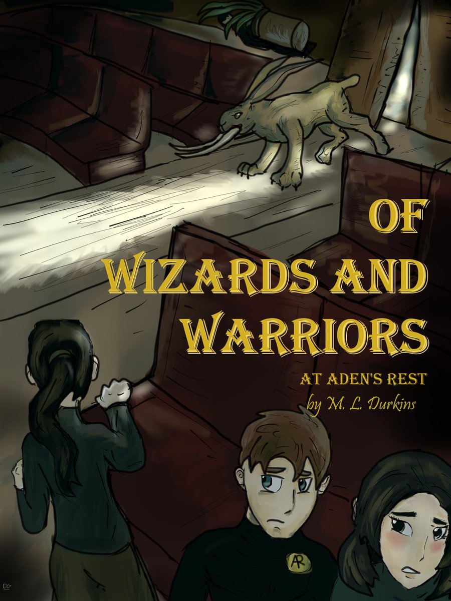 Bishyantir's tweet image. Got kids or young peeps who need some reading material? Have I got the book for you! &apos;Tis a peak volume of good solid fantasy fun with some life lessons mixed in. I did the illustrations for it a rather long time ago, and it&apos;s finally out!  :D

a.co/d/j9gckVQ