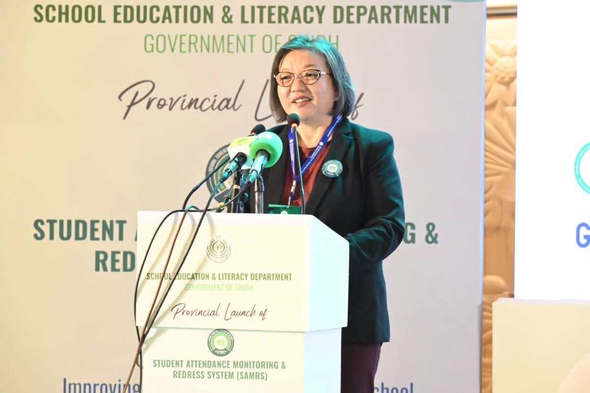 RSU_SELD's tweet photo. Sindh goes digital in education! 💻
CM Murad Ali Shah launches #SAMRS — linking attendance, school data & learning outcomes for evidence-based reform.
#DigitalSindh #EducationReform #SELD #WorldBank https://t.co/S30alvvlgQ