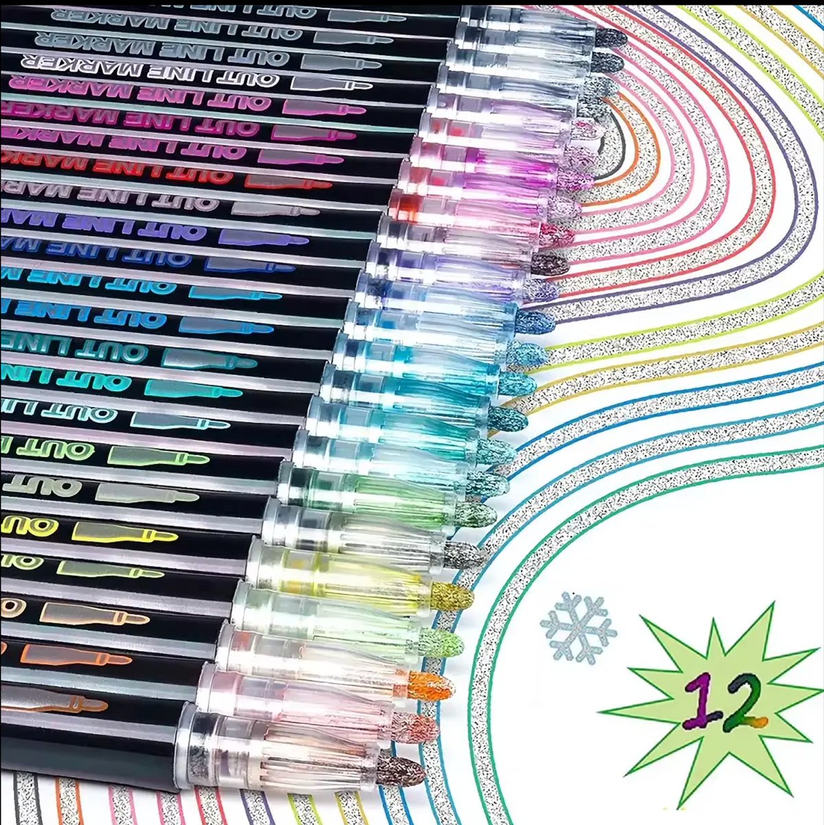 Craftartist_'s tweet image. Shine bright with every note! ✨ Our 12-Color Metallic Highlighters add a bold, shimmering touch to your journals, planners, and artwork. Make your creativity glow! 🌈💫

craftartifactory.com/product/12-col…

#CraftingJoy #StationeryAddict #MetallicVibes