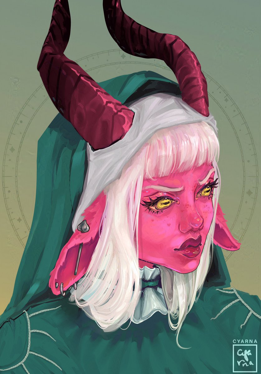 Tyranny portrait for your Thursday 🩷

#CriticalRole #criticalrolefanart