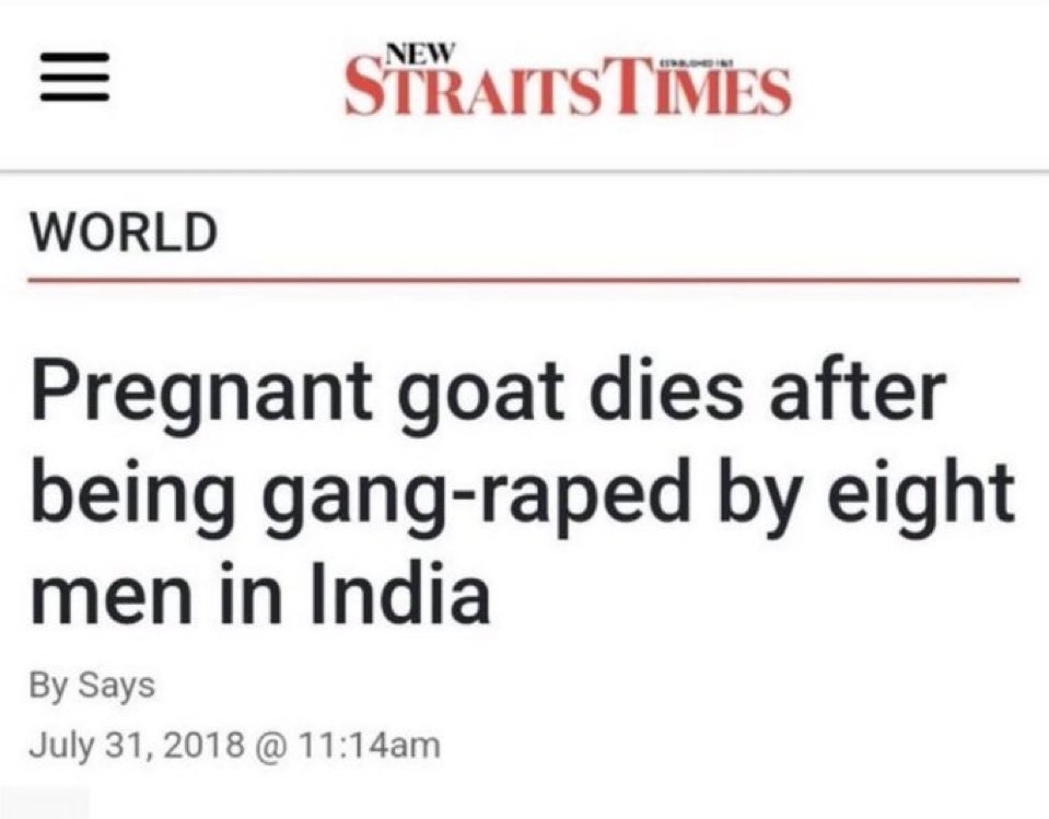 AsianDigest's tweet image. Lizards and Goats all are Victims
