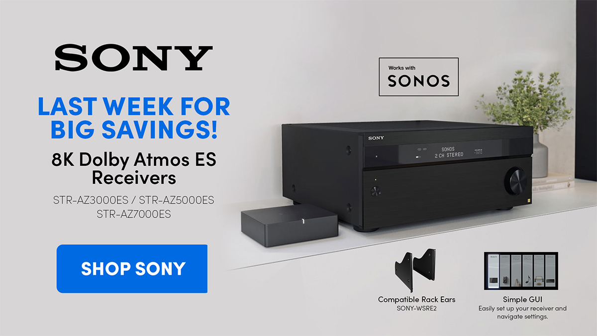 staubelectronic's tweet image. ✨THIS WEEK&apos;S FEATURE✨ Last Week for BIG SAVINGS on Sony 8K AV Receivers!

🔗 shorturl.at/H9f1e

#audiovideo #mediadistribution #receivers #spotify #airplay #wifi #bluetooth