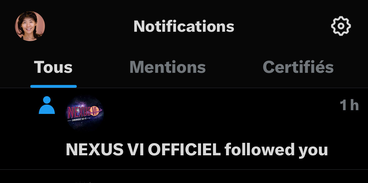 New achievement unlocked 😎
Merci <a href="/Chronique_NEXUS/">NEXUS VI OFFICIEL</a>