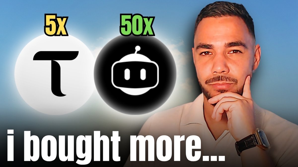 cryptoblaney's tweet image. Hey chads

Just dropped a new video, talking about a low-cap AI pick I’m buying right now.  $TAOBOT

Do me a solid, watch the full vid (helps with watch time) and smash the like button, the algo loves it and it really helps push the channel 🙏 @taodotbot 

youtube.com/watch?v=P8usvn…