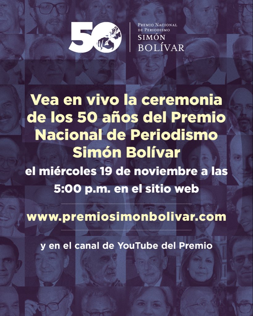 Premio Nacional de Periodismo Simón Bolívar tweet media