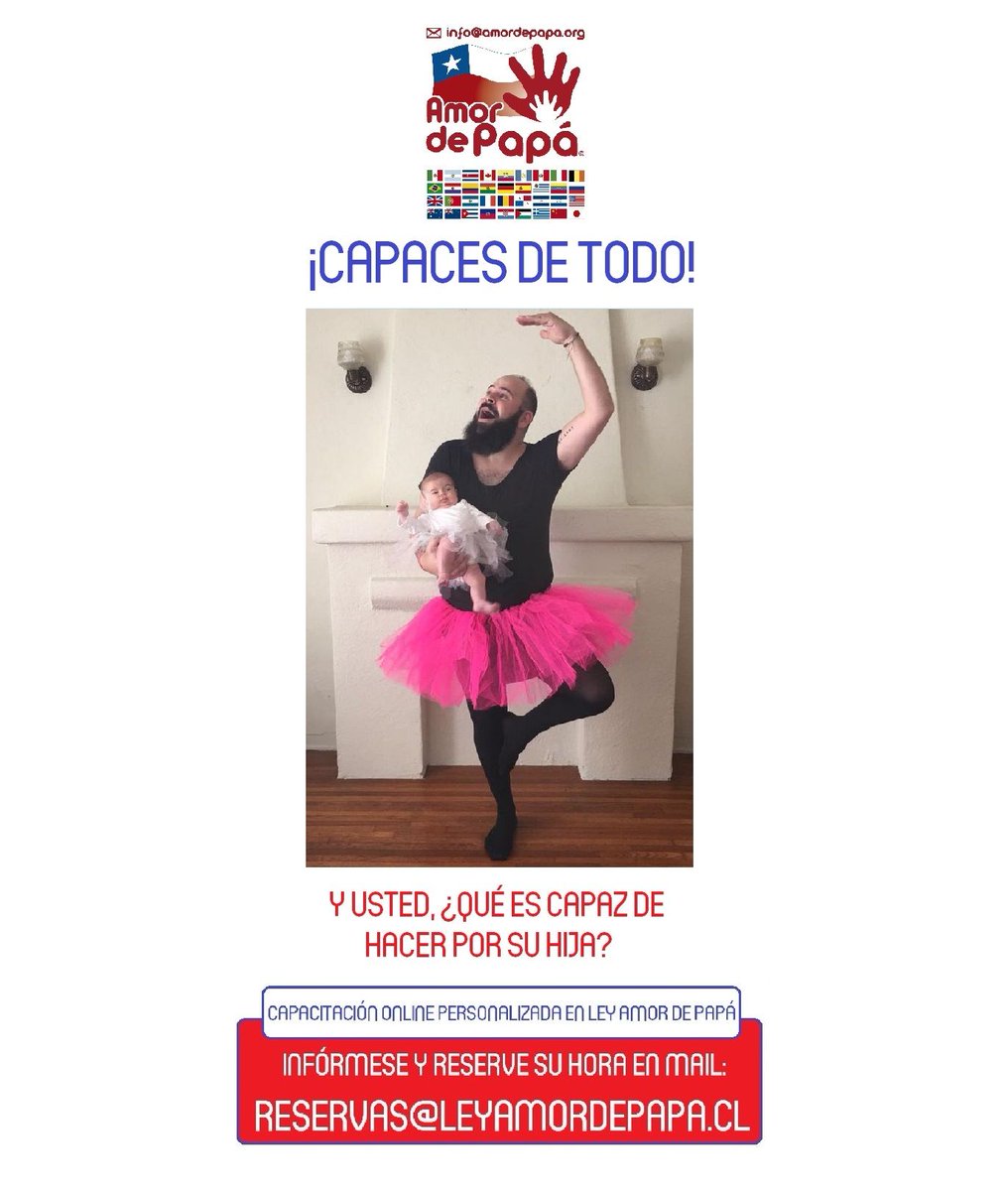 Amor_xLosHijos's tweet image. Para conseguir el ÉXITO en tribunales de familia HAY QUE ESTAR BIEN INFORMADOS, ASESORADOS y TRABAJAR CON LOS MEJORES @AmordePapa

Le invitamos:
CAPACITACIÓN ONLINE en #LEYAMORDEPAPÁ
+INFO: reservas@leyamordepapa.cl

VAMOS CON TODO EL INMENSO QUE SENTIMOS POR NUESTROS HIJOS