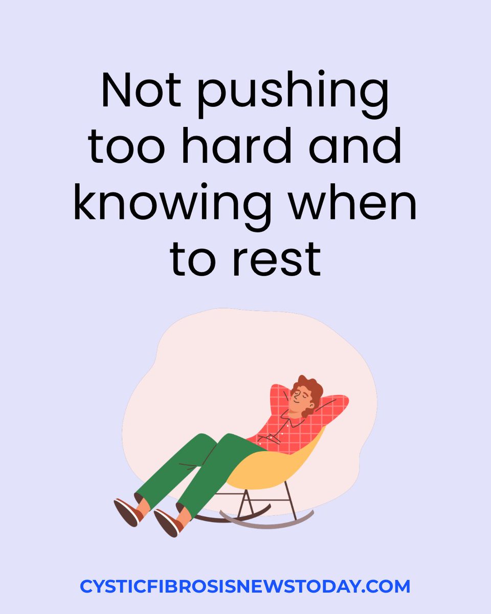 Honoring rest: bit.ly/496B0RV

So many of us know the value of rest but still only allow it when our bodies force us to stop. 

#CysticFibrosisNewsToday #Bionews #CysticFibrosis