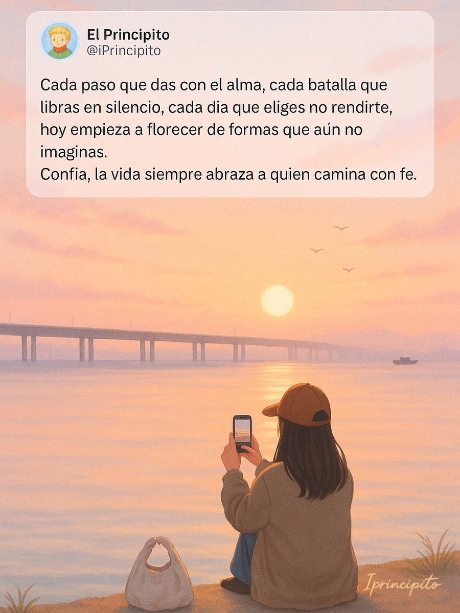 Continúa con el alma despierta y el corazón lleno de fe. ✨