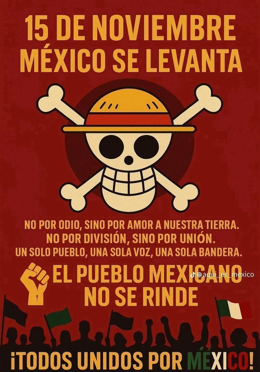 ATENCIÓN OPORTUNISTAS del PAN, MC, PRI y políticos sin chamba que están formando un nuevo partido para seguir viviendo de los impuestos: ESTA MARCHA NO ES PARA USTEDES‼️

NO ASISTAN, los jóvenes los echarán A PATADAS‼️

ESTO YA NO LO PARA NADIE‼️

#FueClaudia #FueElEstado
Paracho