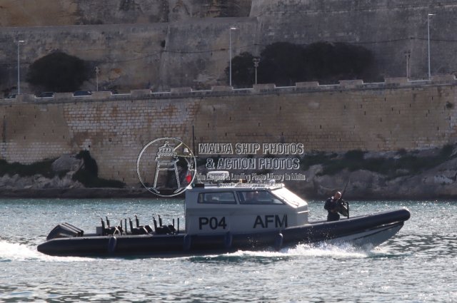 Shipguru's tweet image. #armedforcesofmalta #RHIB #P04 #entering #marsamxettharbour #Malta returning from #gunex  -05.11.2025- maltashipphotos.com - NO PHOTOS can be used or manipulated without our permission @key2med @Gibdan1 @med_shipSpotter @WarshipsIFR @WorldofWarships @worldshipsoc @Rich_Ships