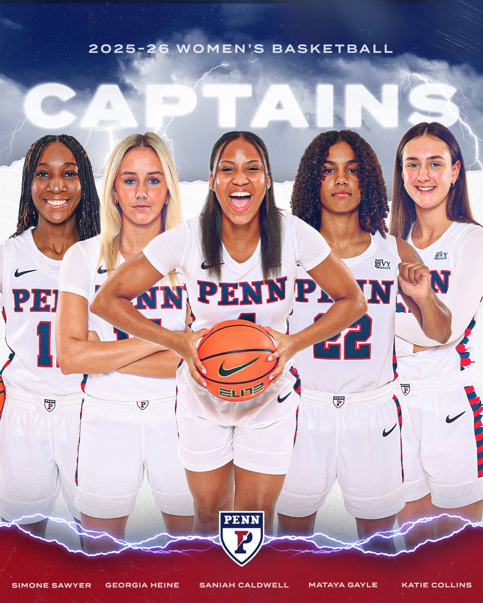 𝐂𝐀𝐏𝐓𝐀𝐈𝐍, 𝐂𝐀𝐏𝐓𝐀𝐈𝐍, 𝐂𝐀𝐏𝐓𝐀𝐈𝐍, 𝐂𝐀𝐏𝐓𝐀𝐈𝐍, 𝐂𝐀𝐏𝐓𝐀𝐈𝐍 🫡

Unveiling our 🖐️ captains for the 2025-26 season!

📰 goquakers.co/4nAupCJ

#FightOnPenn