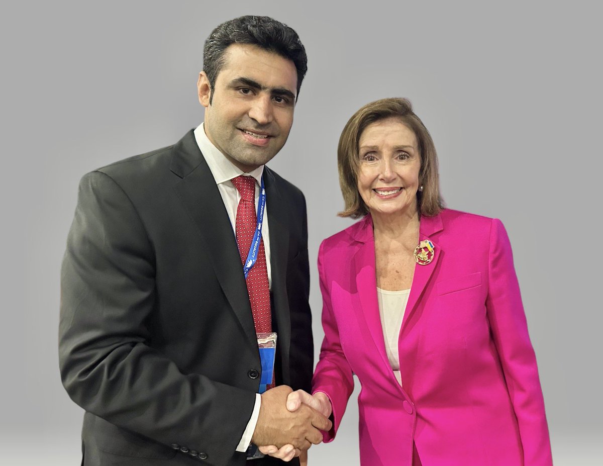 This morning, Speaker Emerita <a href="/SpeakerPelosi/">Nancy Pelosi</a>, a political force on Capitol Hill, announced that she will not run for reelection to Congress at the end of her term in January 2027. Congresswoman Pelosi was first elected to Congress in 1987 and served 20 terms in the House of