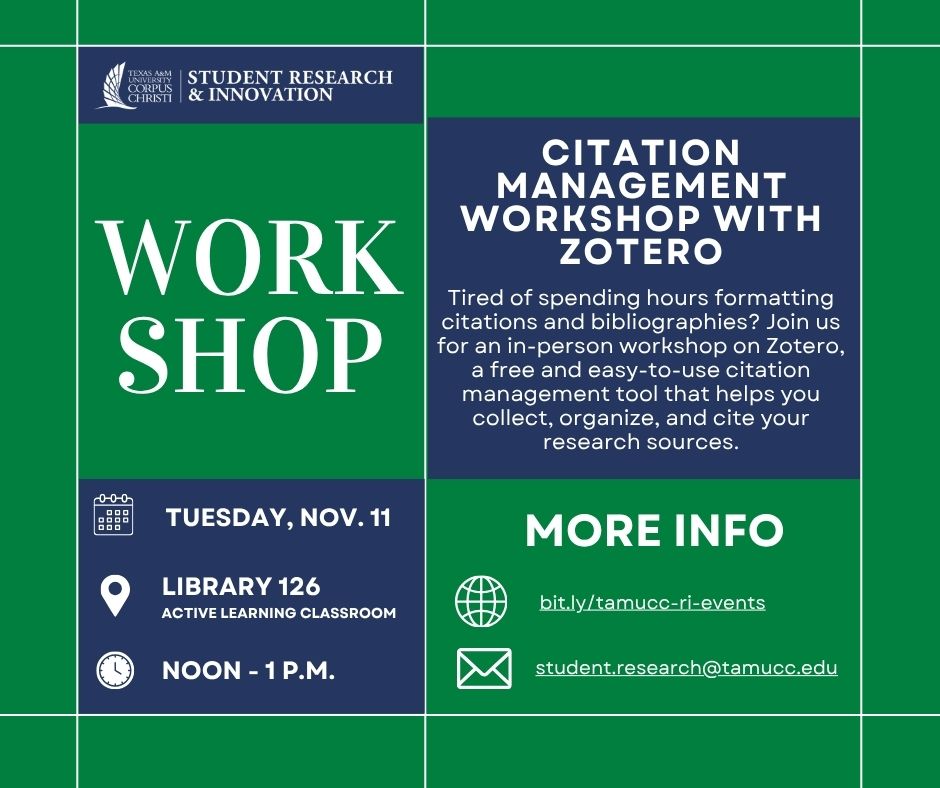 TAMUCC Division of Research and Innovation tweet media