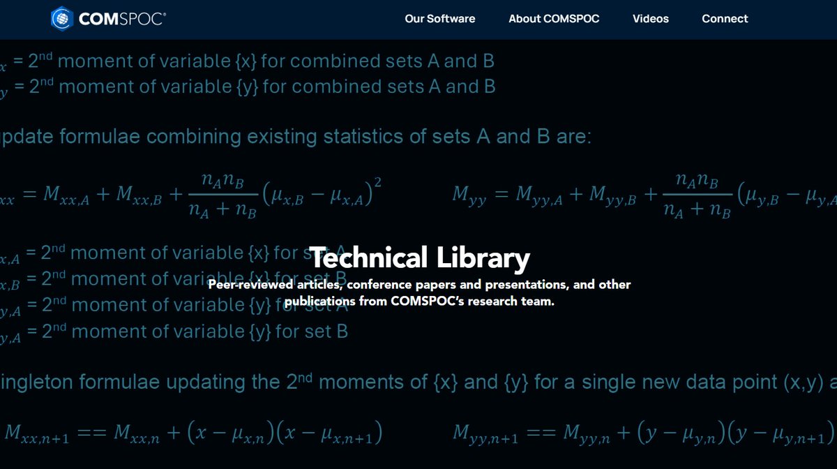 COMSPOC's tweet image. COMSPOC’s new Technical Library page is designed to make our research content easier to explore.

Now, when you view a paper or presentation, you’ll see an abstract of the paper’s contents, author and citation details, keywords, and other information about it. You will also see…