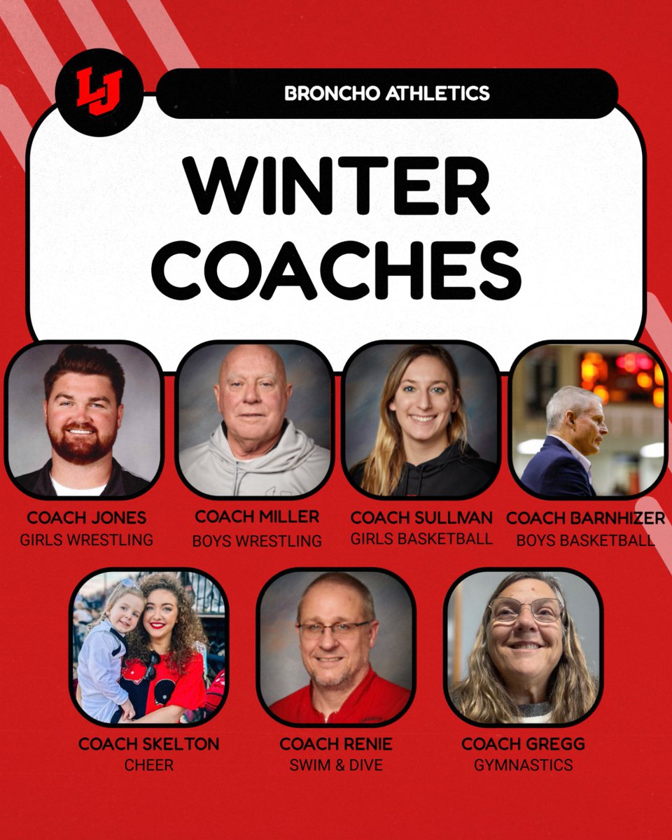 We still bleed red &amp; black in the winter!

Meet our winter Head Coaches ahead of the 2025-26 season!