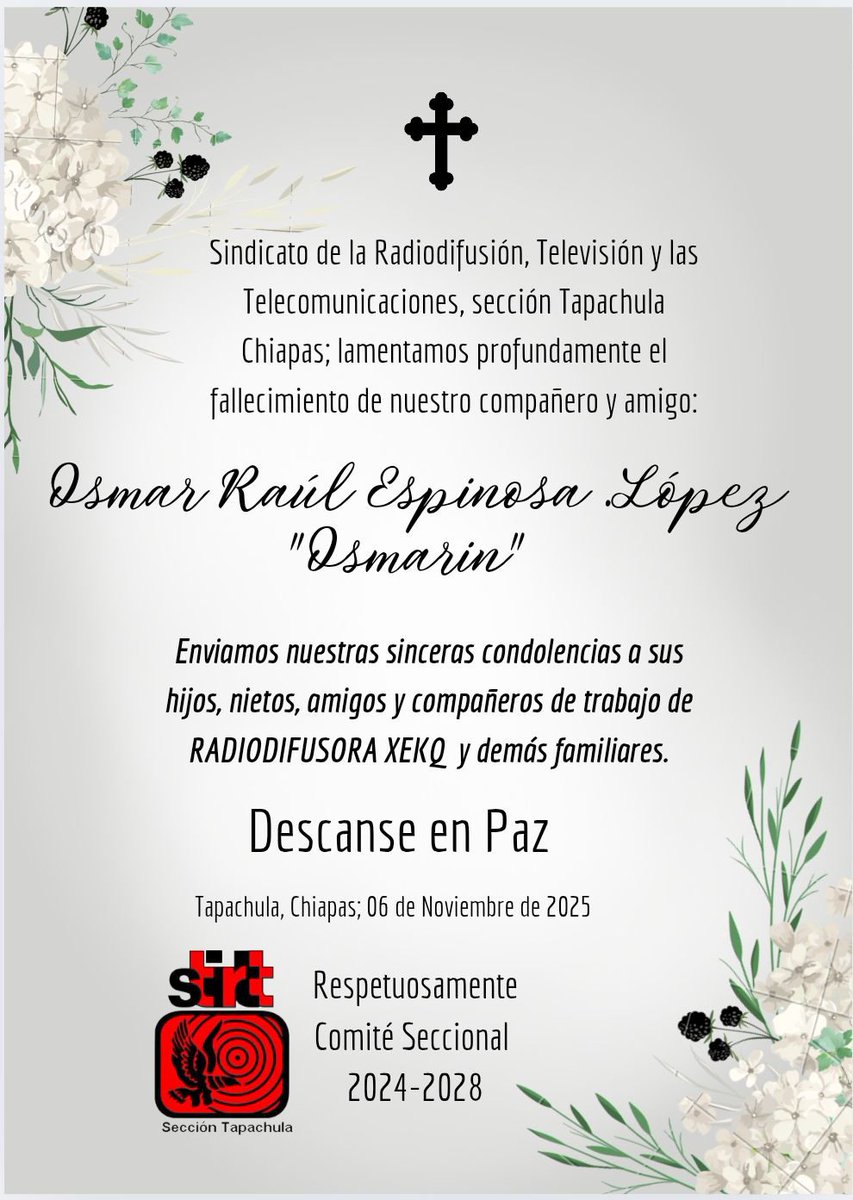 Descanse en paz 🕊️