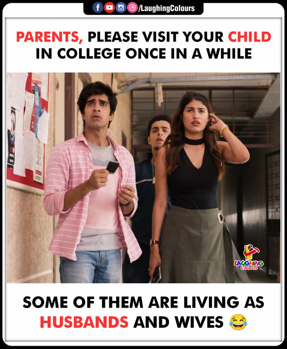 LaughingColours's tweet image. College life be like 😂

#CollegeMemes #FunnyPosts #StudentLife #ParentsBeAware #CampusHumour #Relatable