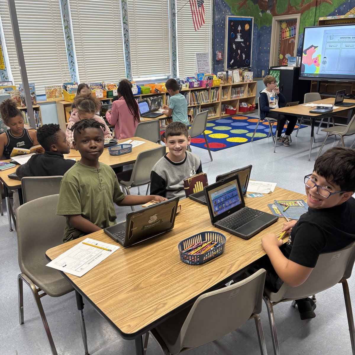 LUFSD_Libraries's tweet image. Celebrating the deep thinkers! Our Rall 4th and 5th graders are leveling up their literacy skills by generating insightful questions and evaluating website credibility.  @LindenhurstUFSD #LUFSD #LindyPride