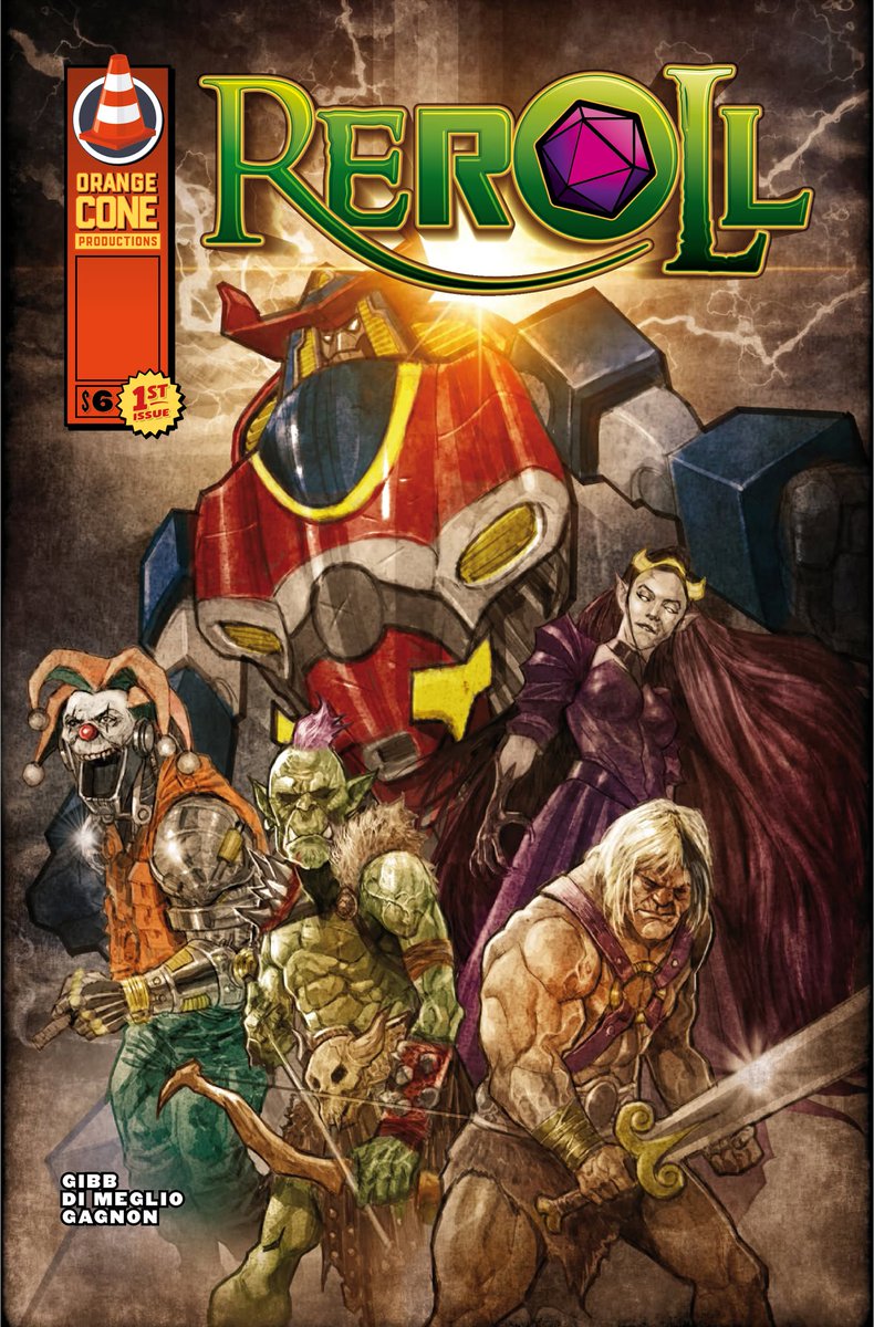 REROLL #1 is live!!! We have 8 days left for our amazing campaign! When Sega's gaming obsession brings his role-playing characters to life, he faces the ultimate boss—his own imagination. 

kickstarter.com/projects/orang…