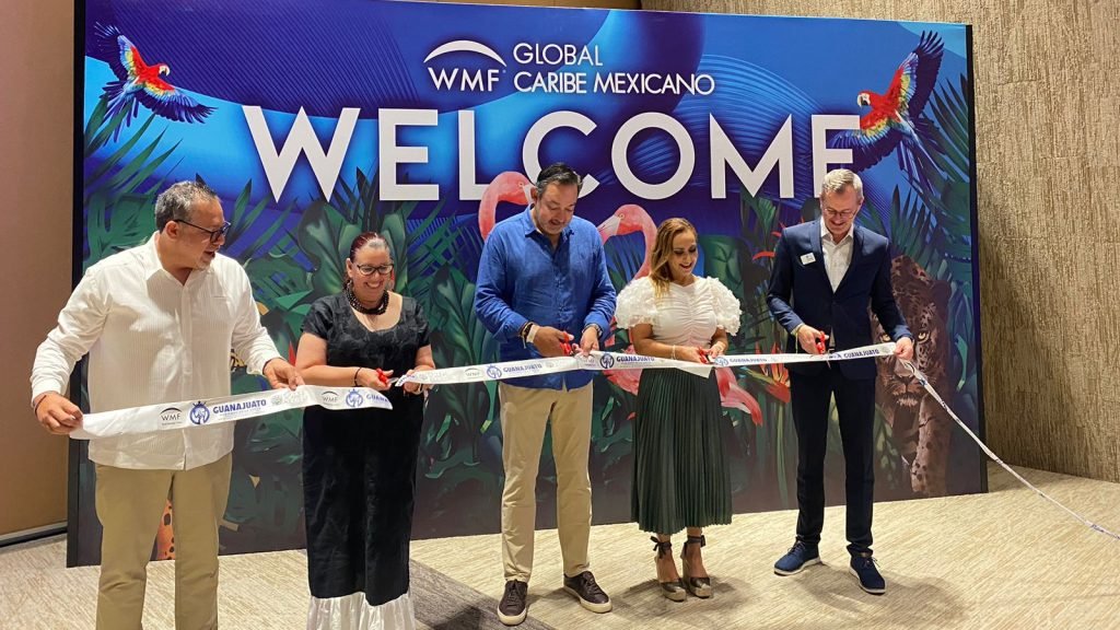 Guanajuato fortalece su presencia en la industria mundial de reuniones durante el World Meetings Forum Global Caribe Mexicano 2025
👇
bit.ly/4nG32r6